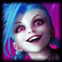 Jinx, played in game 1